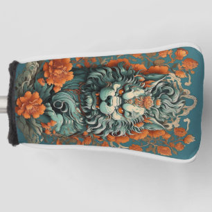 Flu Lion of Wisdom Golf Head Cover