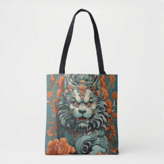 Flu Lion of Wisdom Tote Bag