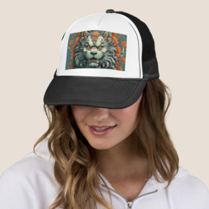 Flu Lion of Wisdom  Trucker Hat