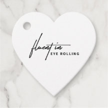 Fluent in Eye Rolling – A Sarcastic Tray 