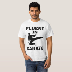 Fluent in Karate Funny Karate T-Shirt