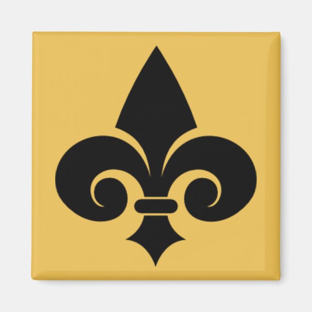 Fluer De Lis Magnet (Front)