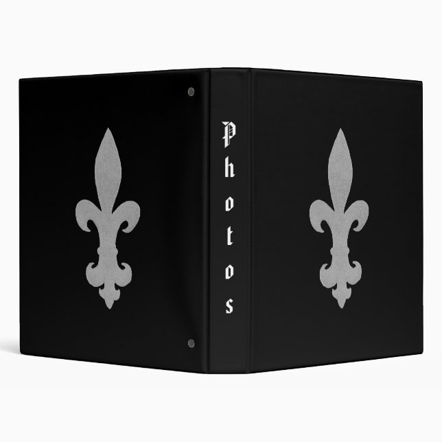 Fluer de lis Photo Binder (Background)
