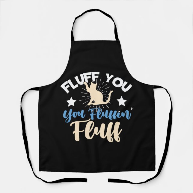 fluff cats apron (Front)