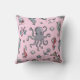 Fluff Molly Mermaid Coussin rose (Back)