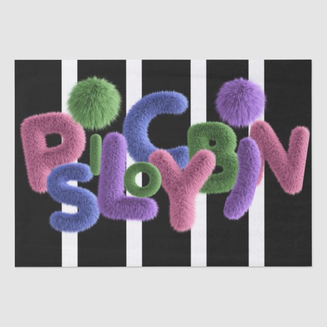  Fluff Psilocybin Tissue papper Paper (Front)