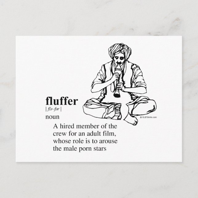 FLUFFER POSTCARD (Front)