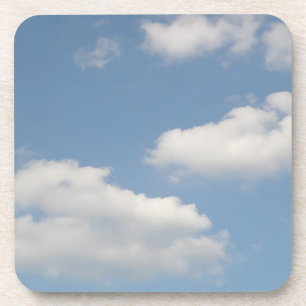 Fluffeux Cumulus Nuages Dessous de verre liège