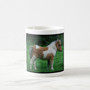 Fluffy Adorable Dartmoor Pony Coffee Mug