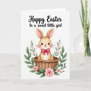 Fluffy Animal Faux Foil Spring Card