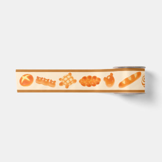 Fluffy Bakery Bread Variety Japanese Style Snack Satin Ribbon