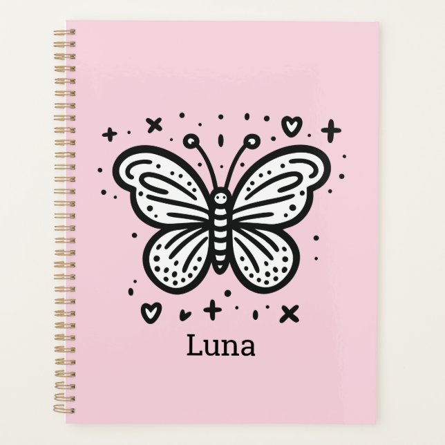 Fluffy Buffalo Baby - Kawaii Farm Animal Planner (Front)