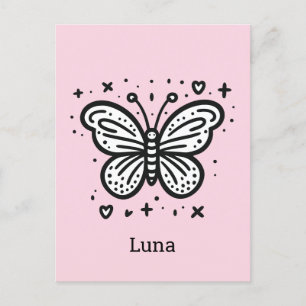 Fluffy Buffalo Baby - Kawaii Farm Animal Postcard