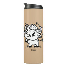 Fluffy Buffalo Baby - Kawaii Farm Animal