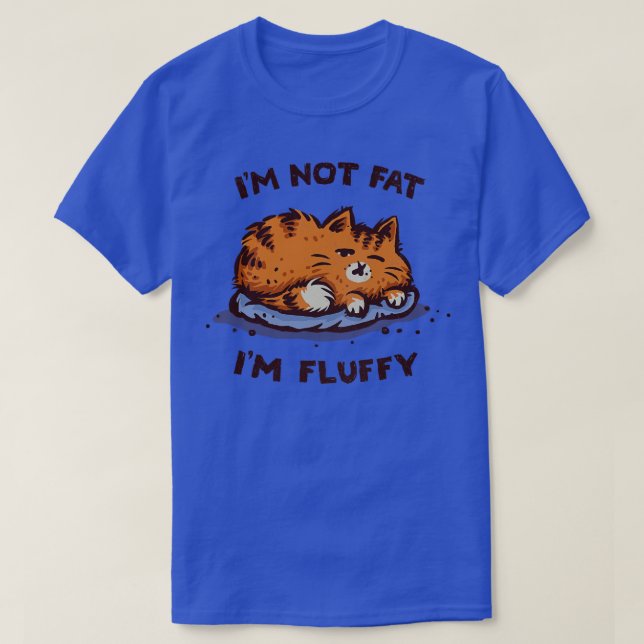 Fluffy Cat T-Shirt (Design Front)