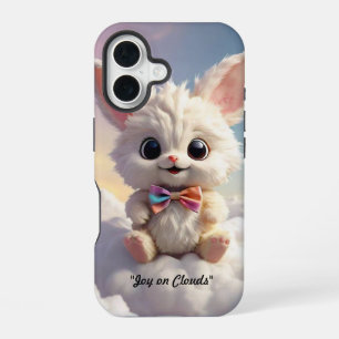 "Fluffy Cloud Companion" iPhone 16 Case