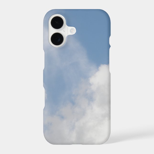 Fluffy Clouds iPhone 3 Case (Back)