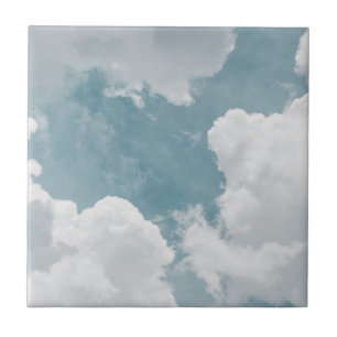 fluffy clouds tile
