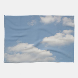 Fluffy Cumulus Clouds Kitchen Towel