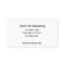 Fluffy Dog Business Card