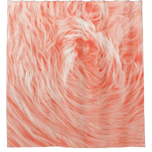 Fluffy fake textile fur
