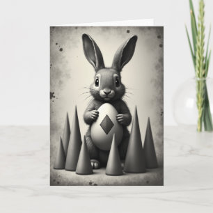 Fluffy Friend Egg Keepsake Card