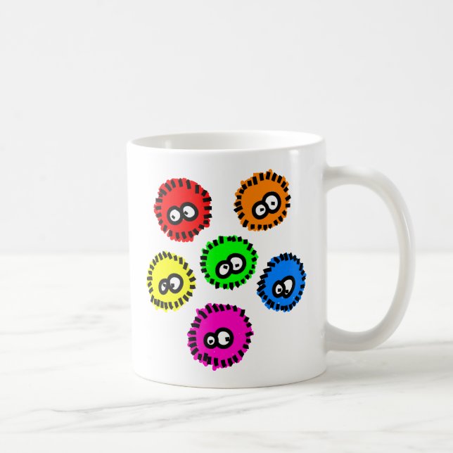 Fluffy Germs Coffee Mug (Right)