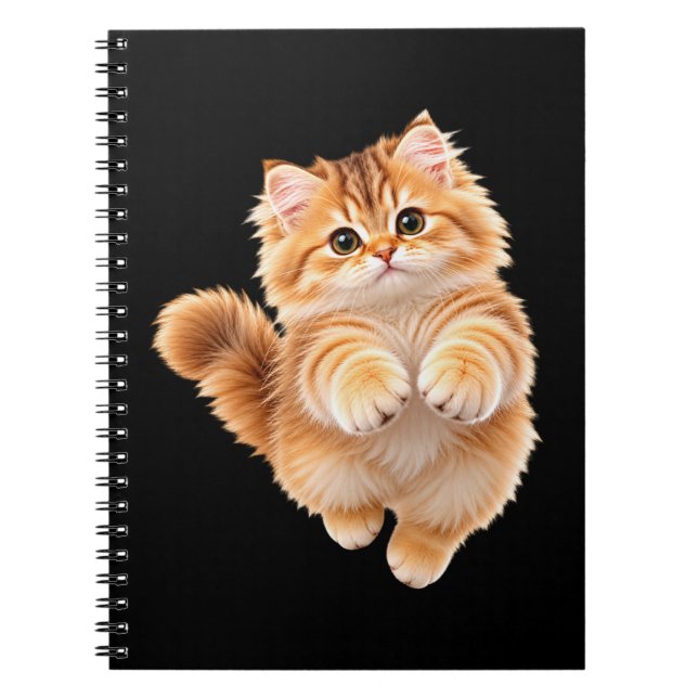 Fluffy kitten  notebook (Front)