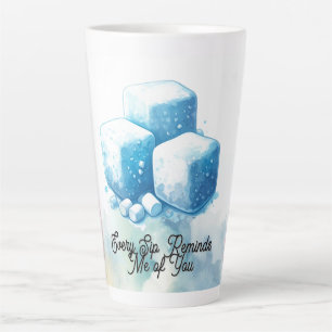 Fluffy Marshmallow Reminiscing  Latte Mug