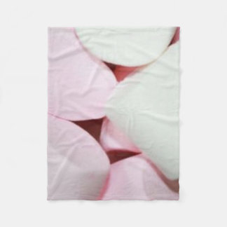 fluffy marshmallows  fleece blanket