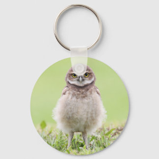 Fluffy Owlet Keychain