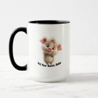Fluffy Piglet with Big Eyes – Be Kind Go Vegan