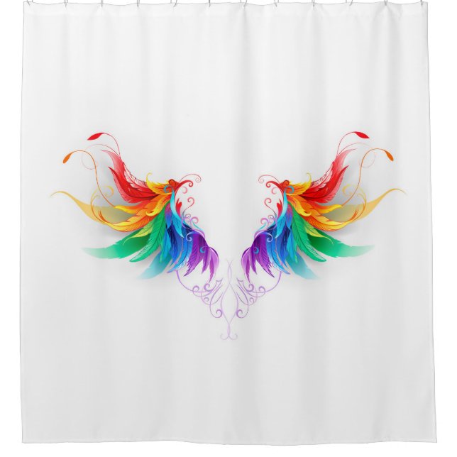 Fluffy Rainbow Wings (Front)