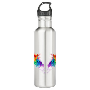 Fluffy Rainbow Wings 710 Ml Water Bottle
