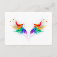 Fluffy Rainbow Wings