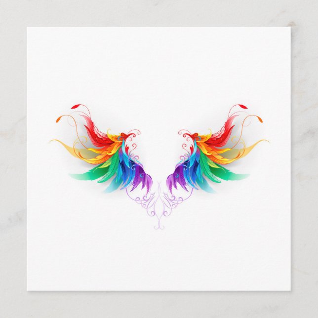 Fluffy Rainbow Wings Program (Front)
