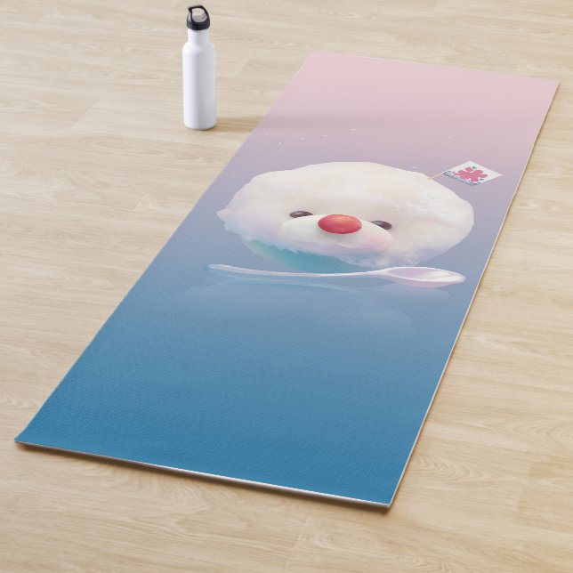 Fluffy Shaved Ice Yoga Mat (In Situ)