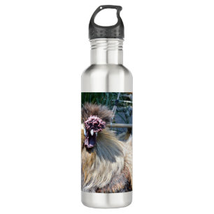 Fluffy Ugly Chicken, Water Bottle