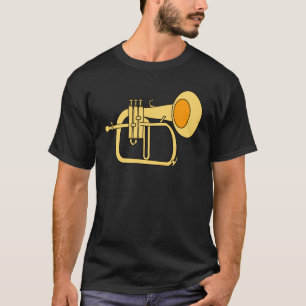 Flugelhorn Musical Instrument T-Shirt