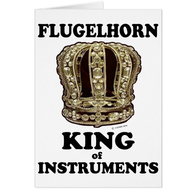 Flugelhorn roi des instruments (Devant)