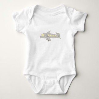 Flugzeug Baby Bodysuit