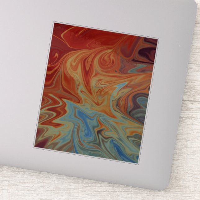 Fluid abstract pattern (Detail)