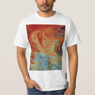 Fluid abstract pattern T-Shirt