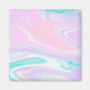 Fluid abstract png design magnet