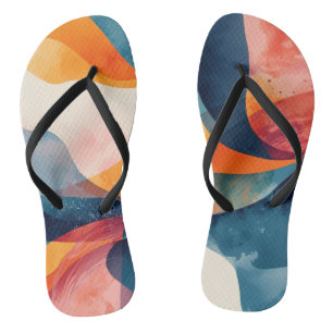 "Fluid Dynamics" Flip Flops