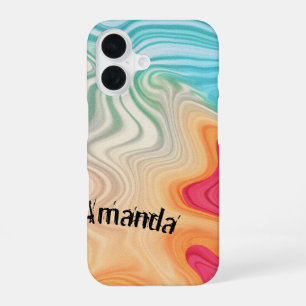 Fluid Expressions Personalized iPhone 16 Case