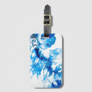 Fluid Flower Luggage Tag