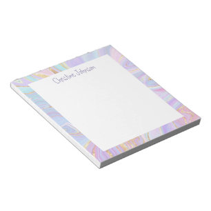 fluid marble notepad
