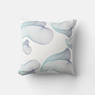 Fluid Motion Coussin d'art Abstrait