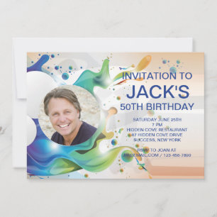 Fluid Photo Invitation